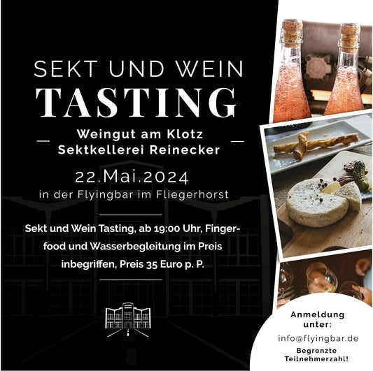 SEKT UND WEIN TASTING | Weingut am Klotz | Sektkellerei Reinecker